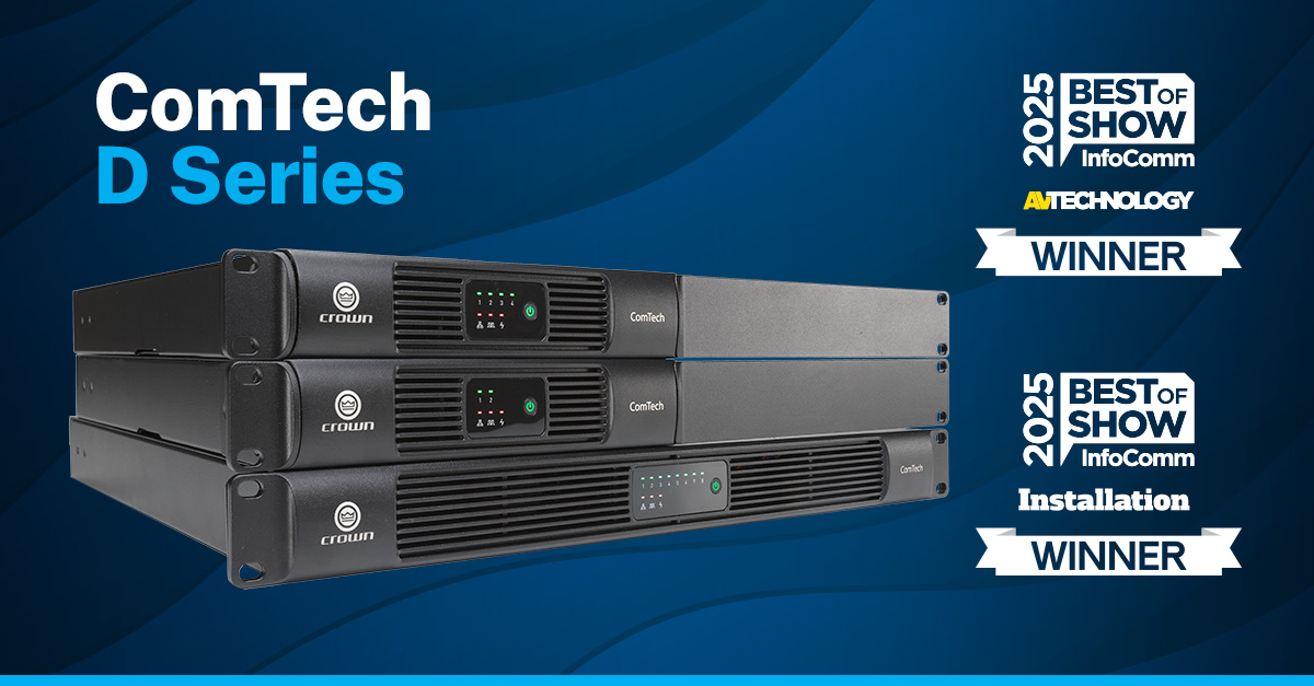 ComTech D Series InfoComm 2025 Image